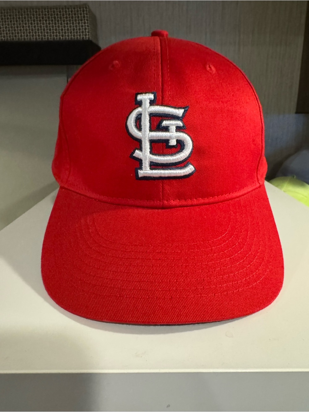 Red St. Louis Baseball Cap with Embroidered Logo